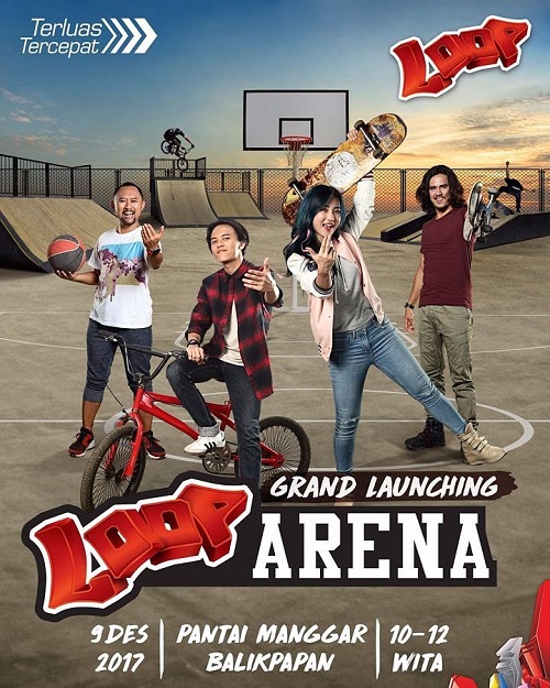 Grand Launching Loop Arena Balikpapan