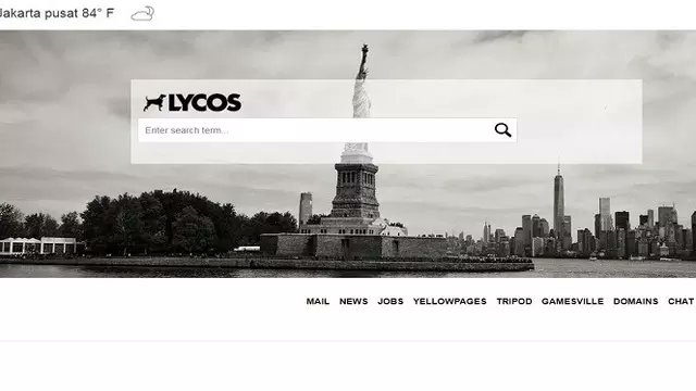 mesin pencarian lycos