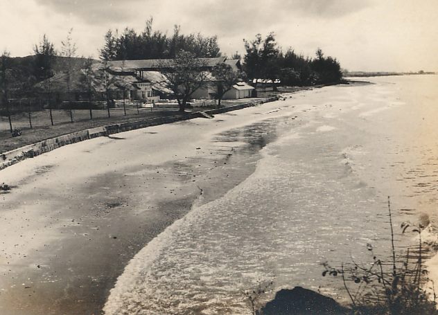 foto sejarah pantai benua patra balikpapan tahun 1955