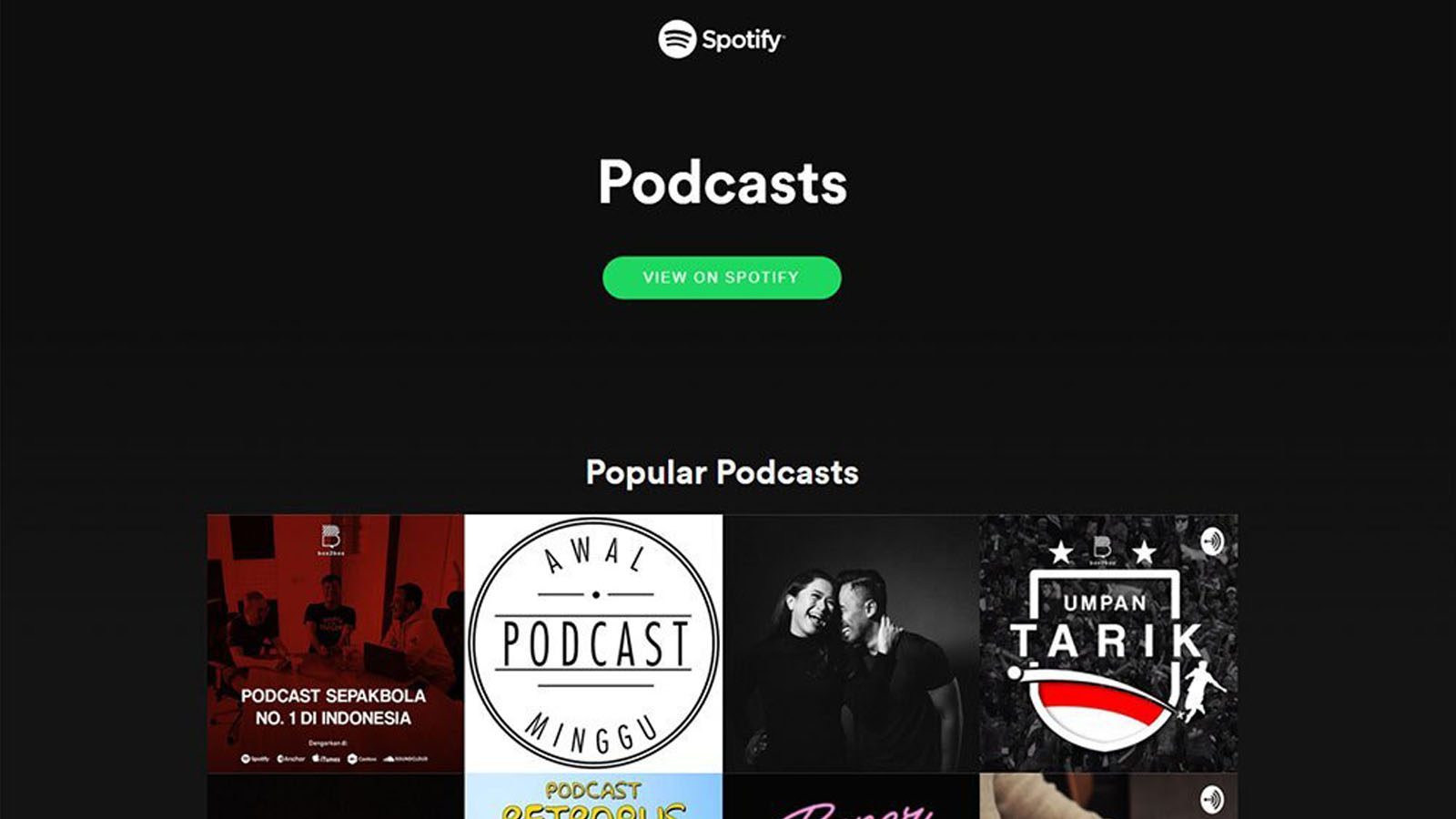 podcast spotify indonesia
